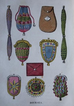 1840’s purses illustration